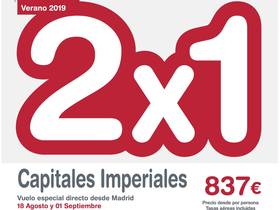 2 x 1 CAPITALES IMPERIALES